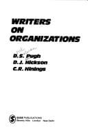 Writers on organizations