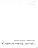 A new world: masterpieces of American painting, 1760-1910