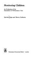 Monitoring children: an evaluation of the Assessment of Performance Unit