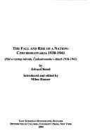 The fall and rise of a nation: Czechoslovakia 1938-1941