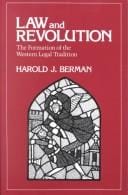 Law and revolution: the formation of the Western legal tradition