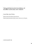 The Continuum encyclopedia of modern criticism and theory