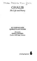 Ghalib, his life and poetry