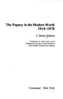 Papacy in the modern world, 1914-1978