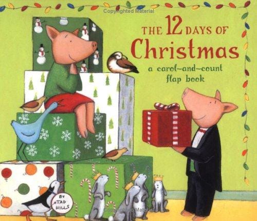 The 12 days of Christmas: a carol-and-count flap book