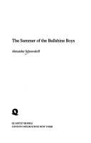 summer of the bullshine boys