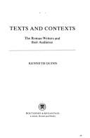 Texts and contexts: the Roman writers and their audience