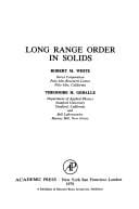Long range order in solids