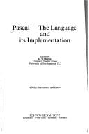 PASCAL: the language and its implementation
