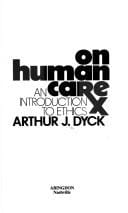 On human care: an introduction to ethics