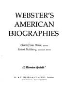 Webster's American biographies.