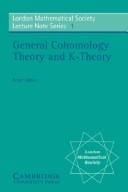 General cohomology theory and K-theory