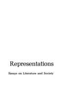 Representations: essays on literature and society