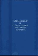 National income and capital formation, 1919-1935: a preliminary report