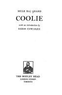 Coolie.: With an introd. by Saros Cowasjee.