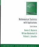 Mathematical statistics with applications
