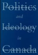 Politics and ideology in Canada: elite and public opinion in the transformation of a welfare state