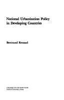 National urbanization policy in developing countries
