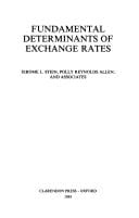 Fundamental determinants of exchange rates