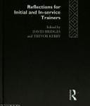 Developing teachers professionally: reflections for initial and in-service trainers