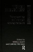 Women in Business: Perspectives on Women Entrepreneurs (Social Analysis)
