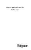 On the philosophy of Kant