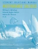 Multivariable Calculus, Student Solutions Manual
