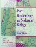 Plant biochemistry and molecular biology