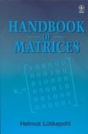 Handbook of matrices