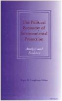 The political economy of environmental protection: analysis and evidence