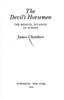 The Devil's Horsemen: The Mongol Invasion of Europe