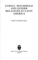 Family Household and Gender in Latin America