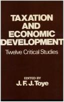 Taxation and Economic Develop: Taxation Econmc Dvpmnt