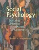 Social Psychology: Exploring Universals Across Cultures