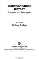 European Urban History: Prospect and Retrospect
