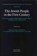 Jewish People in the First Century, Section One