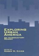 Exploring Urban America: An Introductory Reader