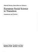 European Social Science in Transition: An Assessment and Outlook (A Campus Verlag Book)