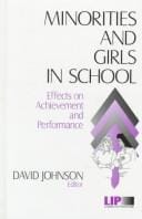 Minorities and Girls in School: Effects on Achievement and Performance (Leaders in Psychology series)