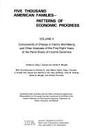 Components of change in family well-being and other analyses of the first eight years of the panel study of income dynamics