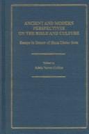 Ancient and Modern Perspectives on the Bible and Culture: Essays in Honor of Hans Dieter Betz (Scholars Press Homage Series)
