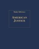 American Justice: Feminism-Public Order Offenses (Ready Reference)