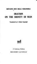 Oration on the Dignity of Man