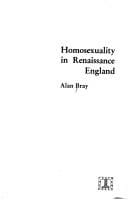 Homosexuality in Renaissance England