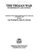 Trojan War: Its Historicity & Context.