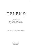 Teleny: Novel Attributed to Oscar Wilde