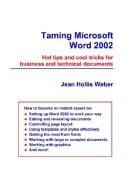 Taming Microsoft Word 2002