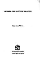 Nigeria: The Brink of Disaster