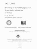Vrst 2000 Proceedings of the Acm Symposium on Virtual Reality Software