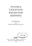 Double Taxation Relief for Shipping
